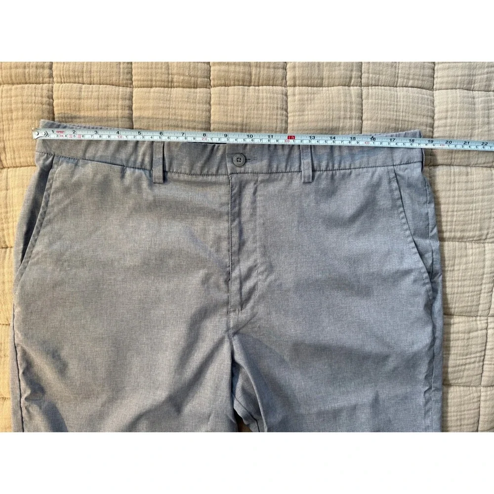 Grand Slam‎ Shorts Mens 38 Gray Golf Performance Flat Front Stretch